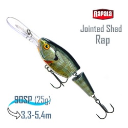 JSR09 CBG Jointed Shad Rap - фото