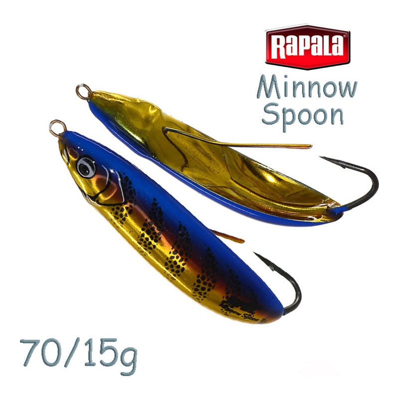 Блесна Rapala RMS07 GOL Minnow Spoon
