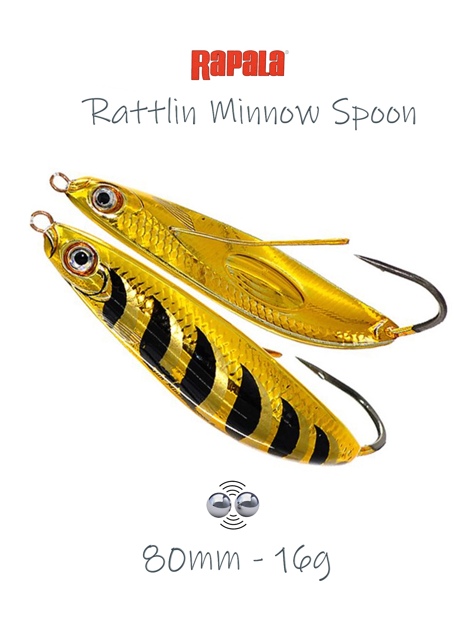 RMSR08 GBEE Rattlin Minnow Spoon