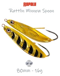 RMSR08 GBEE Rattlin Minnow Spoon - фото