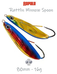 RMSR08 GOL Rattlin Minnow Spoon - фото