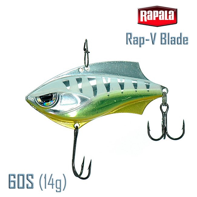 Воблер Rapala RVB06 ACHT Rap - V Blade