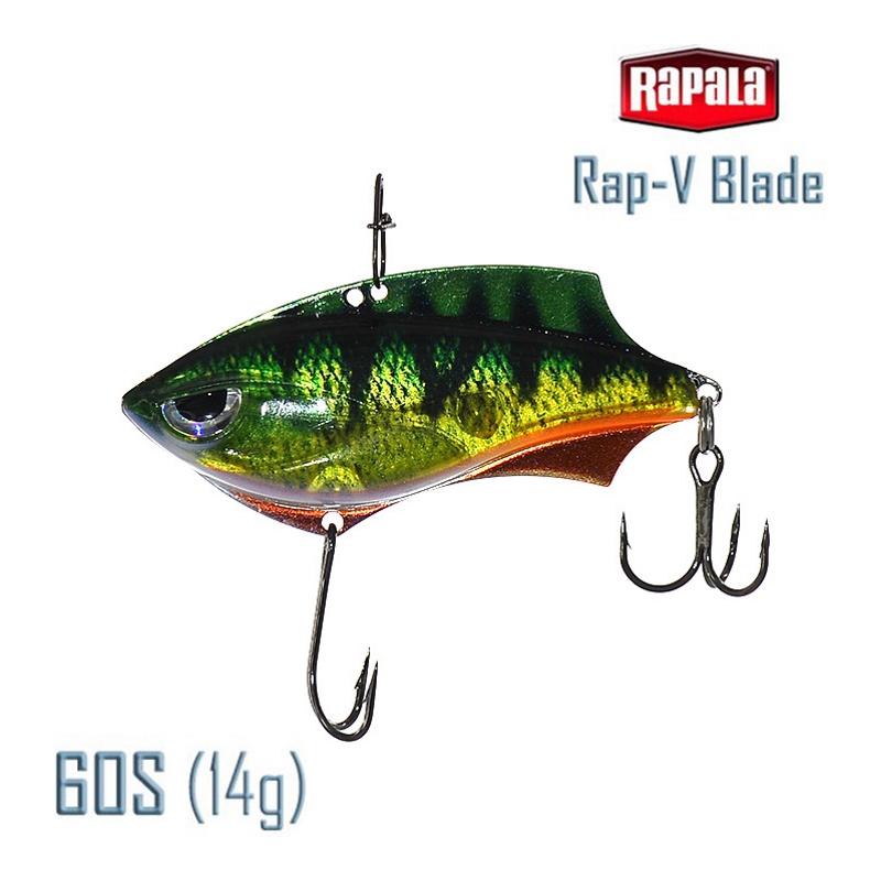 Воблер Rapala RVB06 PEL Rap - V Blade