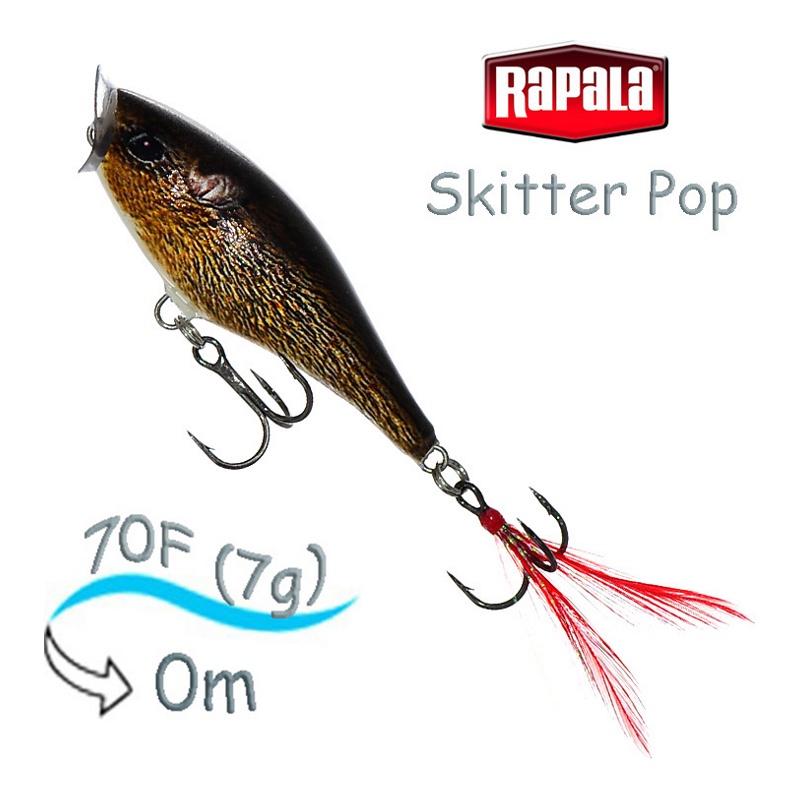 Воблер Rapala SP07 FML Skitter Pop