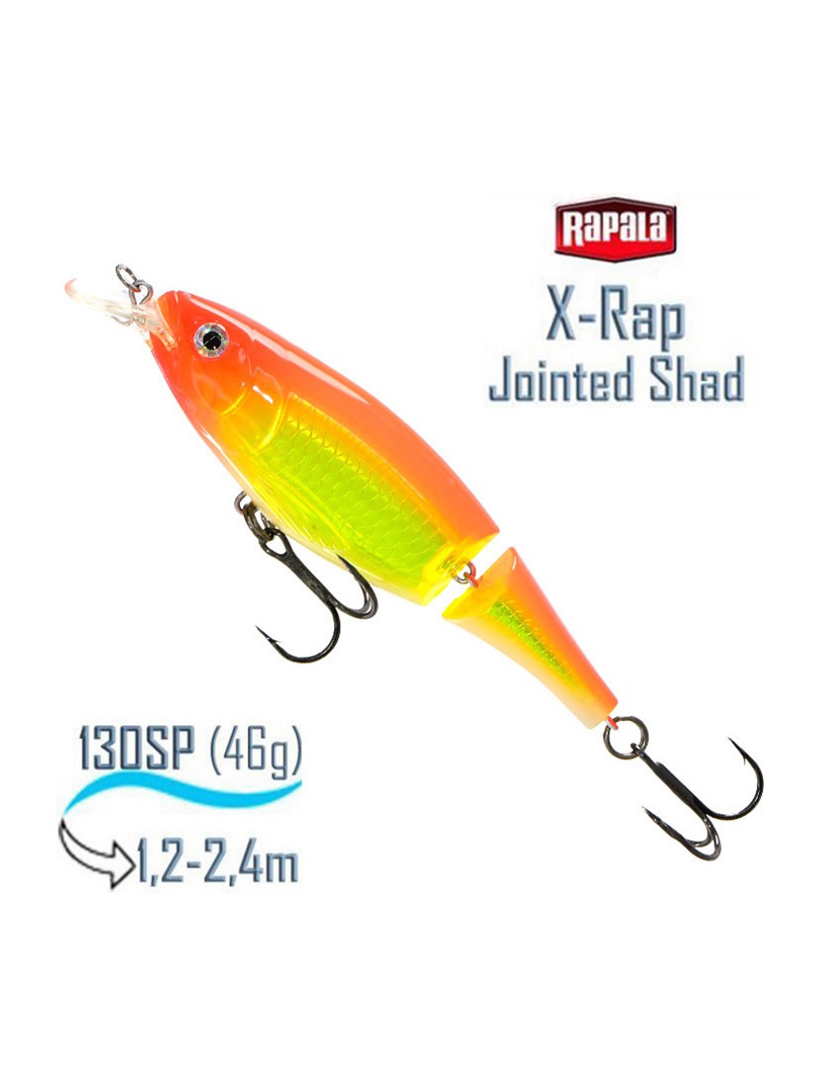 XJS13 HH X-Rap Jointed Shad - фото