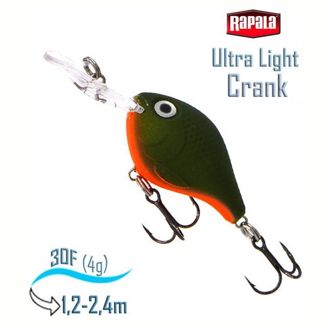 Воблер Rapala ULC03 GAU Ultra Light Crank