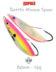 RMSR08 PSU Rattlin Minnow Spoon - фото