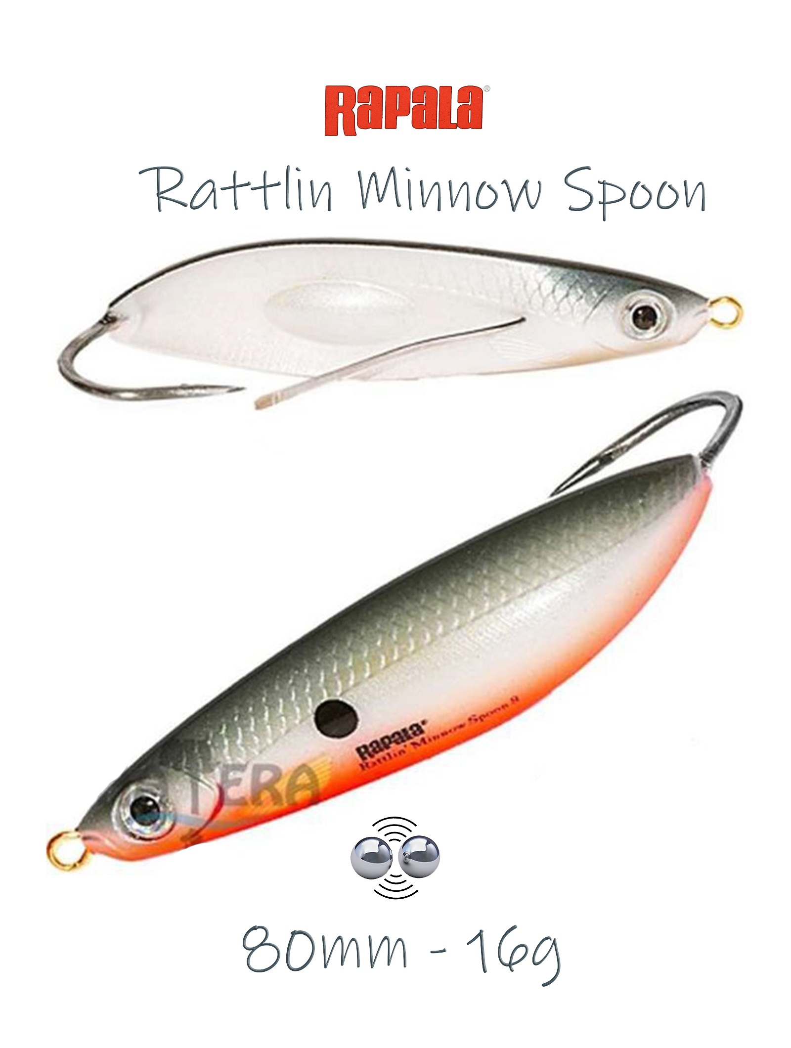 RMSR08 SD Rattlin Minnow Spoon