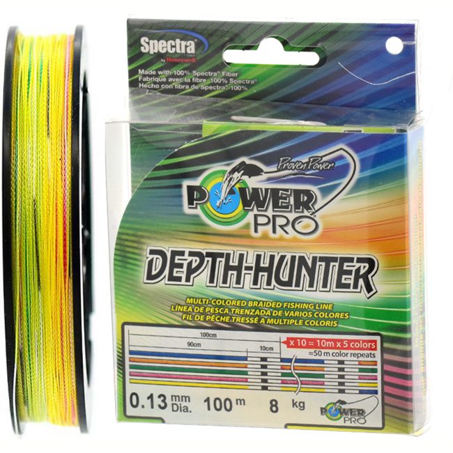 Рыболовный шнур Power Pro Multicolor 0,13-100m