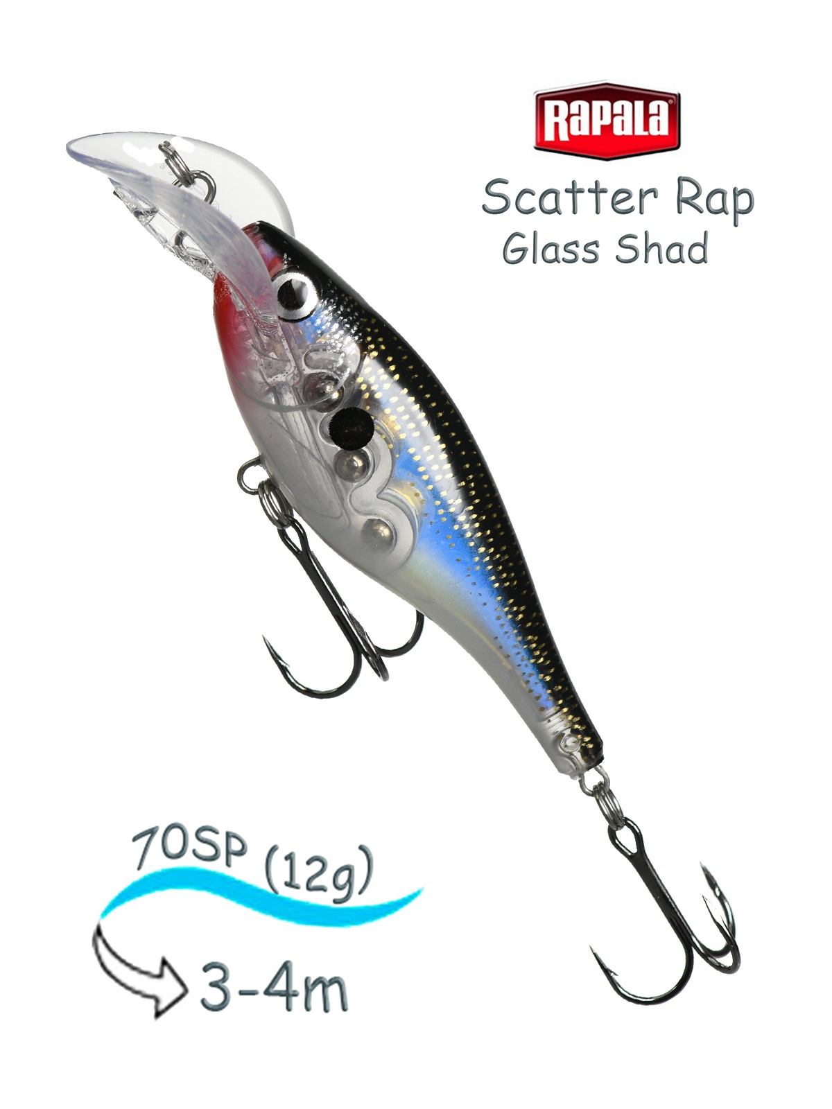 SCRGS07 GBK Scatter Rap Glass Shad