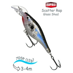 SCRGS07 GBK Scatter Rap Glass Shad - фото