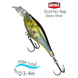 SCRGS07 OGH Scatter Rap Glass Shad - фото
