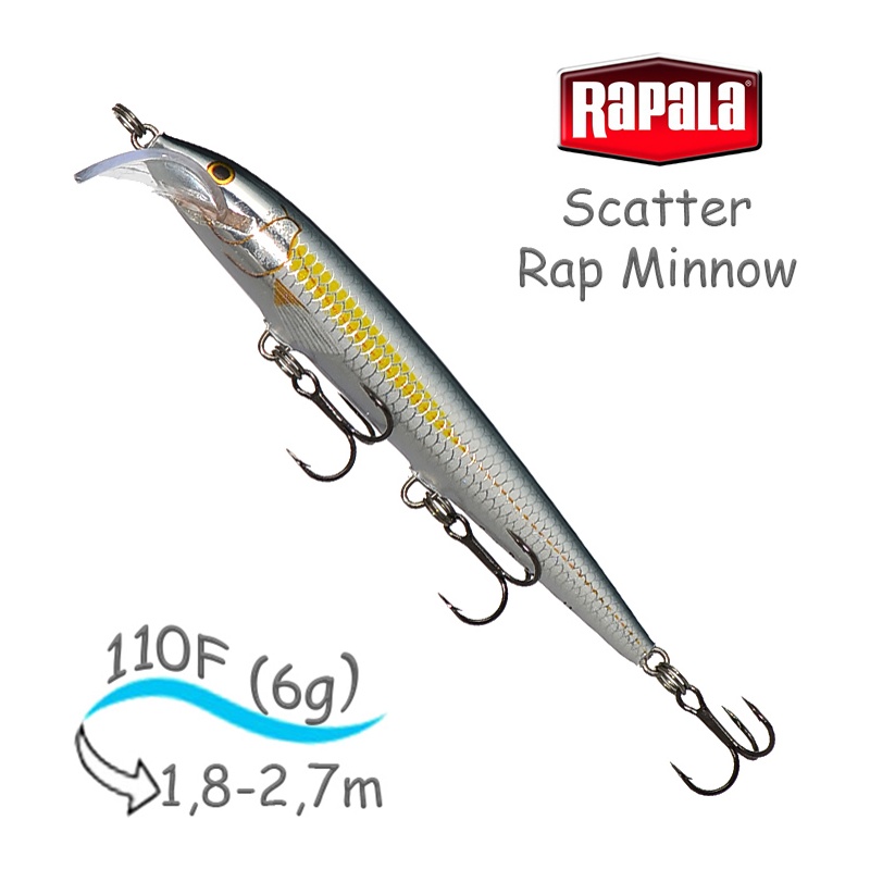 SCRM11 ALB Scatter Rap Minnow