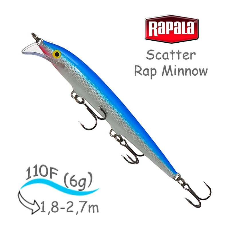 SCRM11 B Scatter Rap Minnow - фото