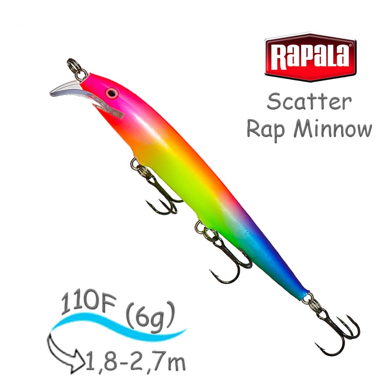 SCRM11 ELJ Scatter Rap Minnow - фото