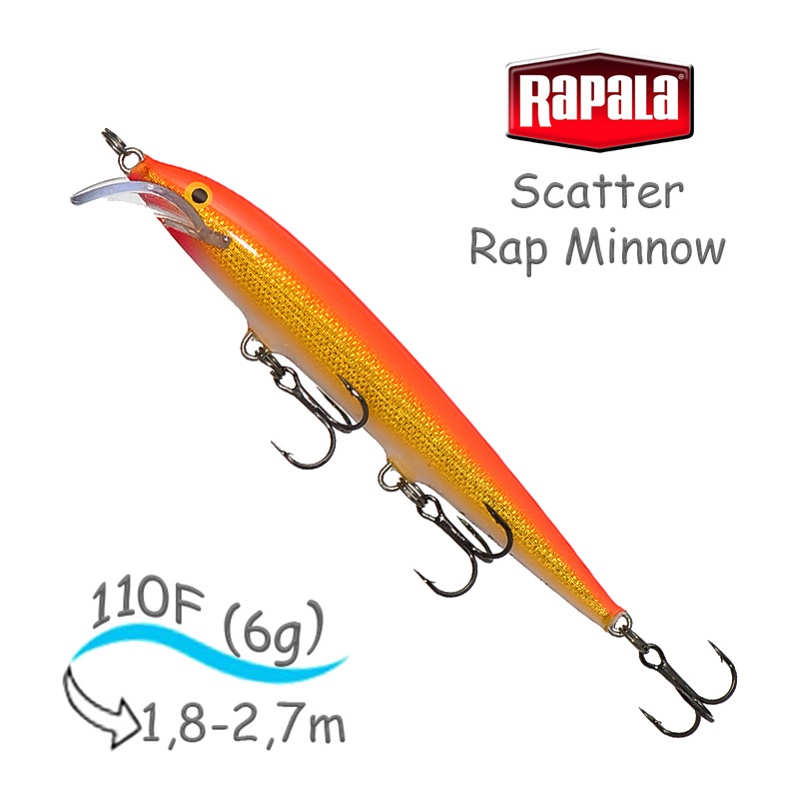 SCRM11 GFR Scatter Rap Minnow - фото
