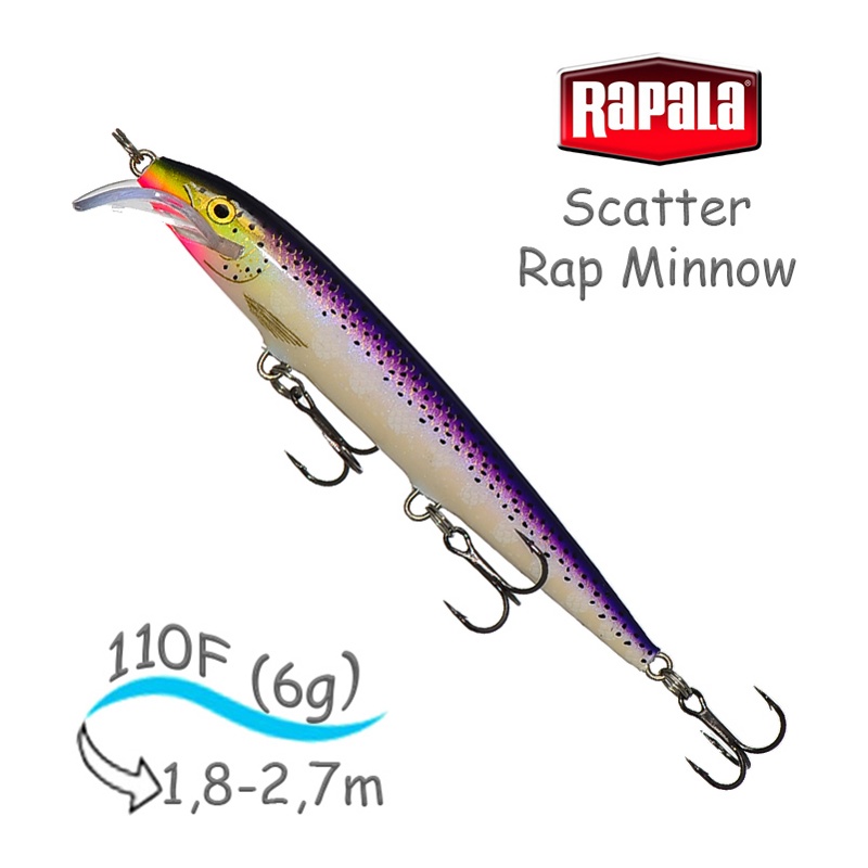 SCRM11 PD Scatter Rap Minnow - фото