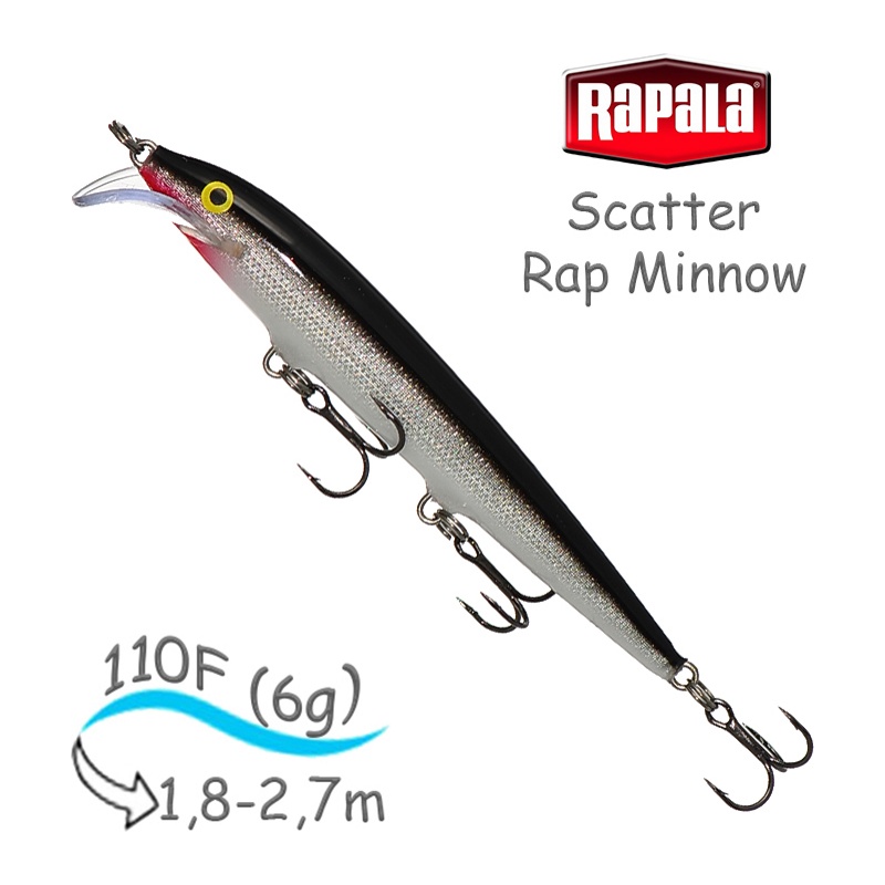 SCRM11 S Scatter Rap Minnow - фото