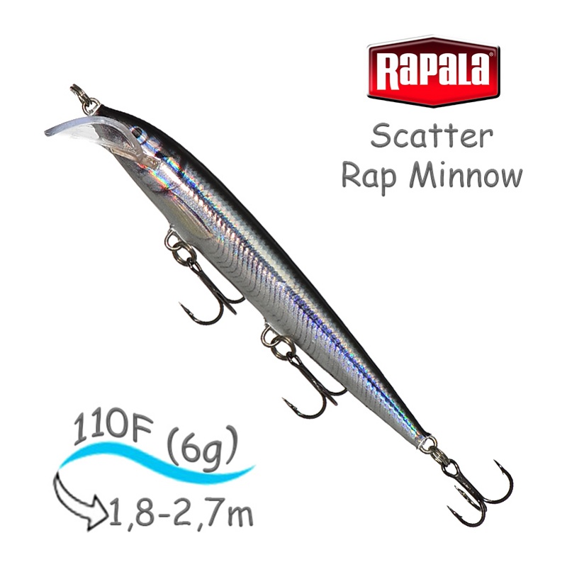 SCRM11 SMHL Scatter Rap Minnow - фото