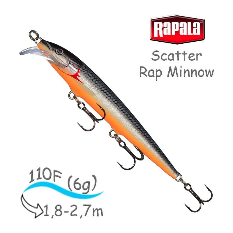 SCRM11 SSH Scatter Rap Minnow - фото
