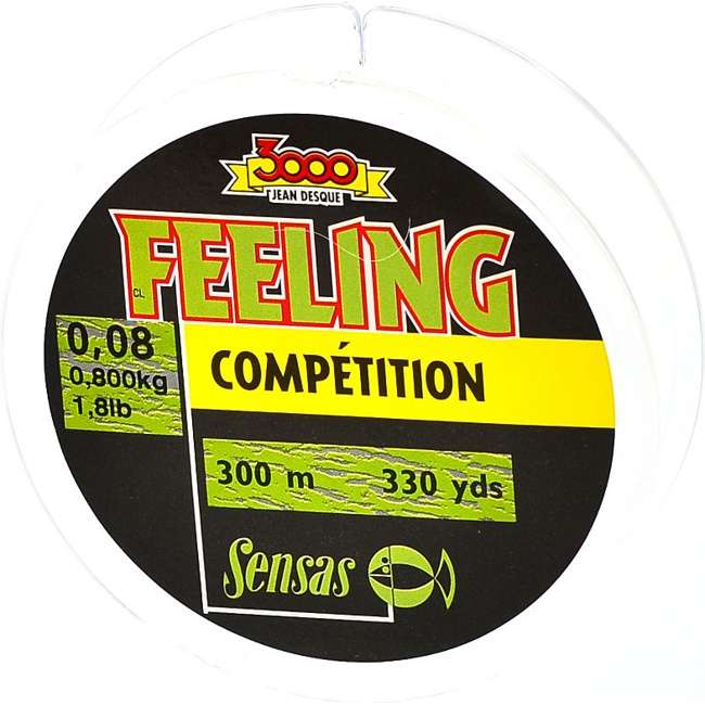Леска рыболовная Sensas Feeling Competition 0,08-300m 37008