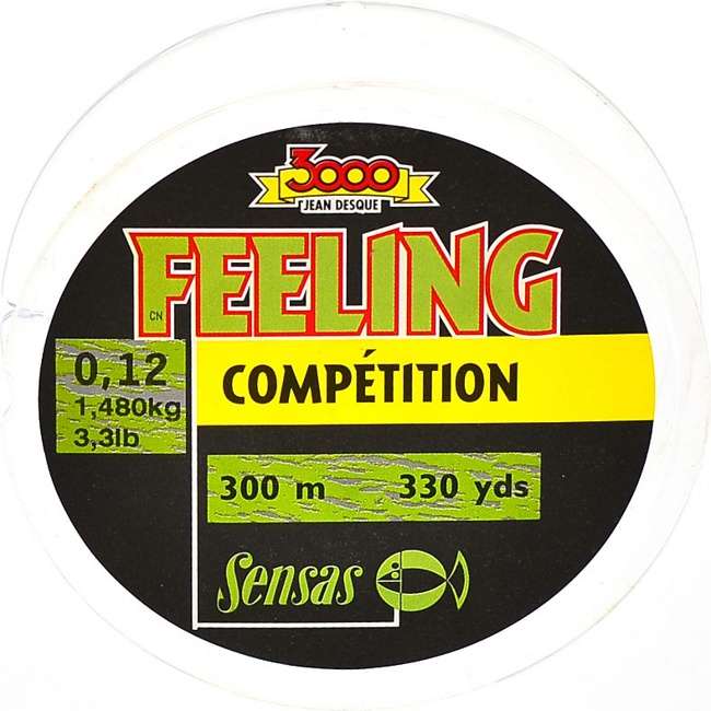 Леска рыболовная Sensas Feeling Competition 0,12-300m 37012