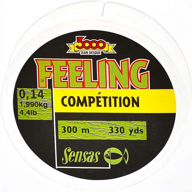Леска рыболовная Sensas Feeling Competition 0,14-300m 37014