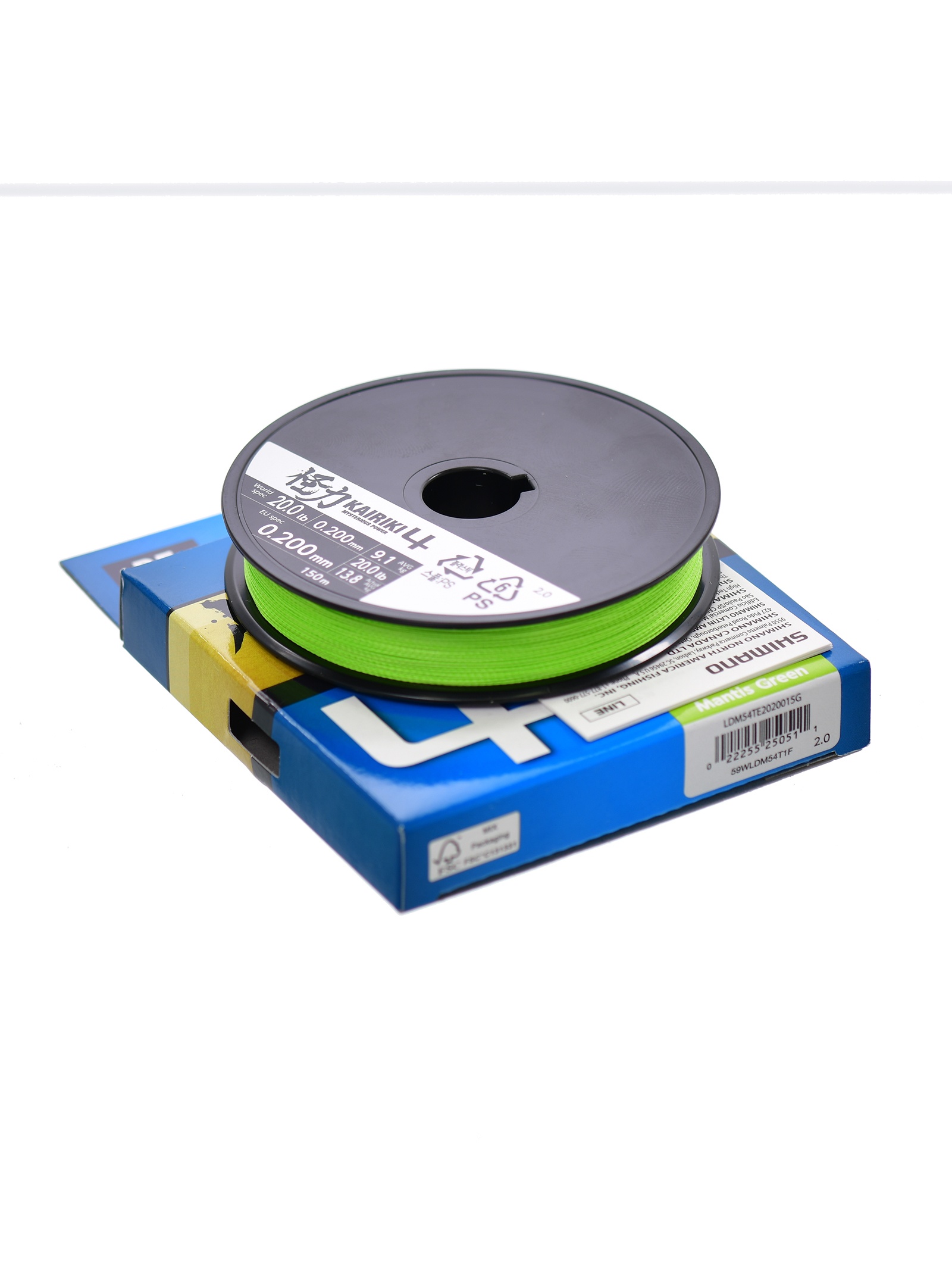 Shimano Kairiki 4 Green 0,200-150m - фото2
