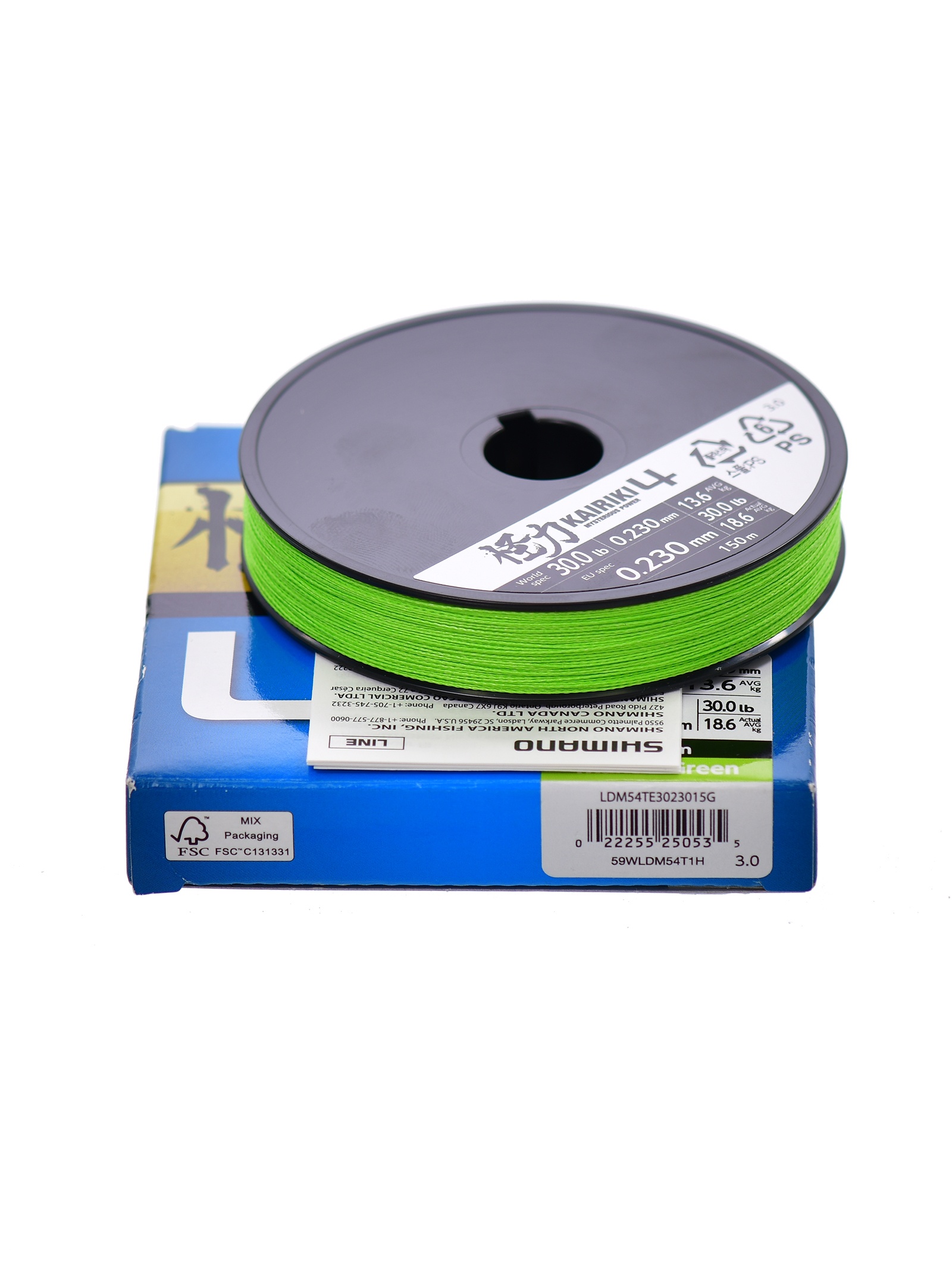 Shimano Kairiki 4 Green 0,230-150m - фото3
