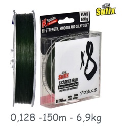 Sufix X8 0,128-150 Green - фото