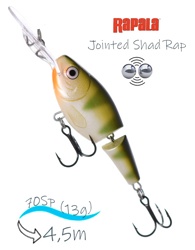 JSR07 YP Jointed Shad Rap - фото
