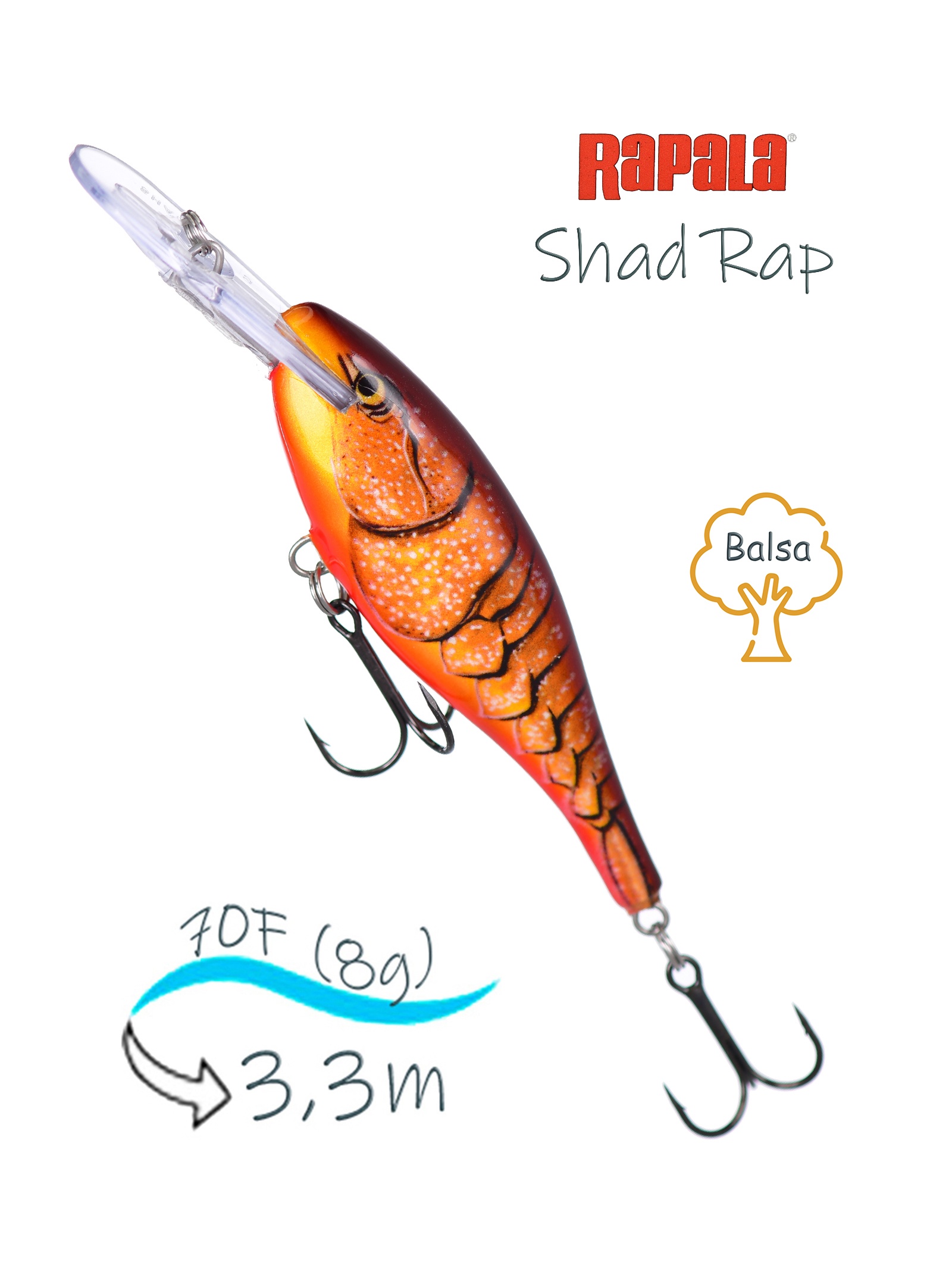 SR07 DCW Shad Rap - фото