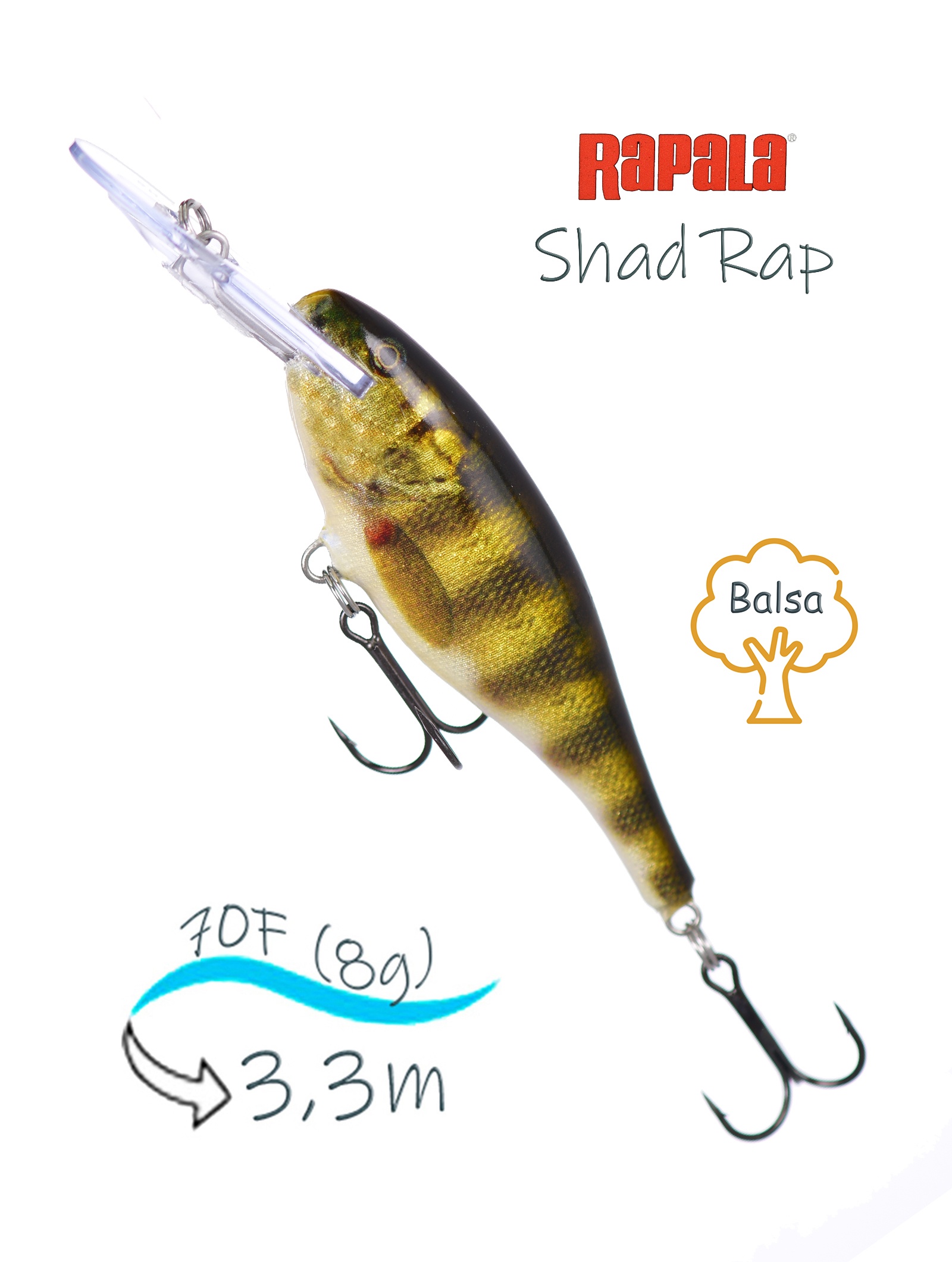 SR07 PEL Shad Rap - фото