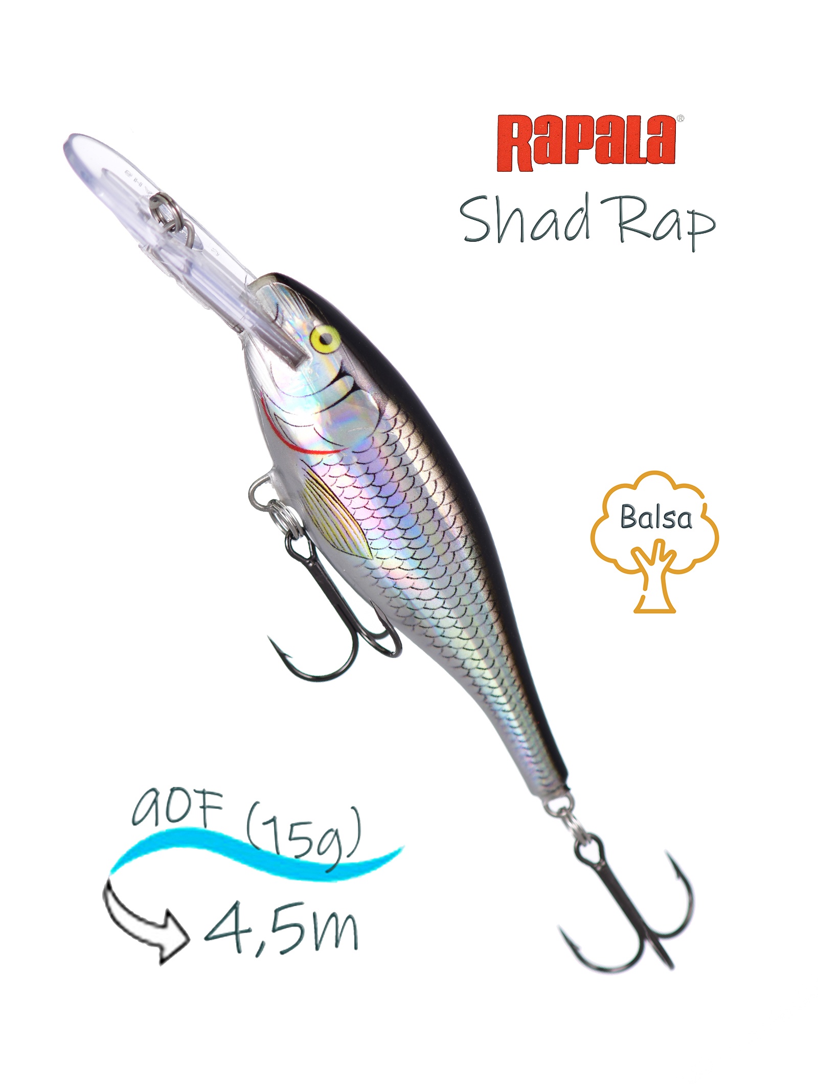 SR09 HSH Shad Rap - фото