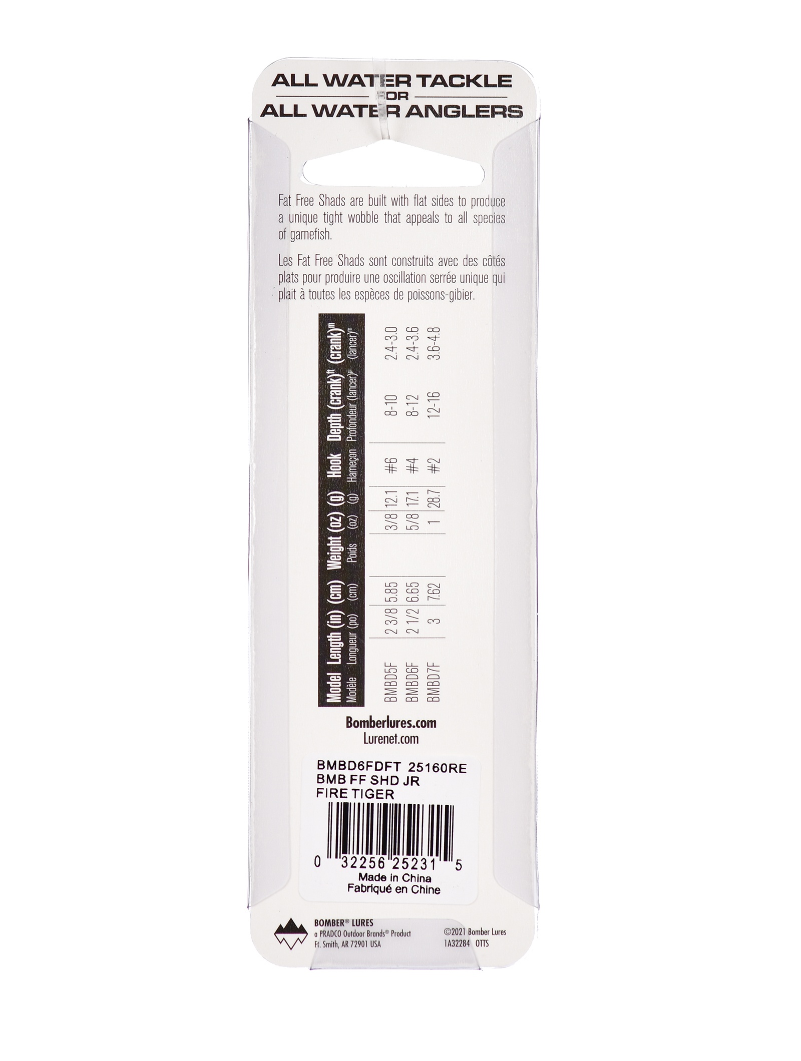 BD6 FDFT Fat Free Shad - фото5