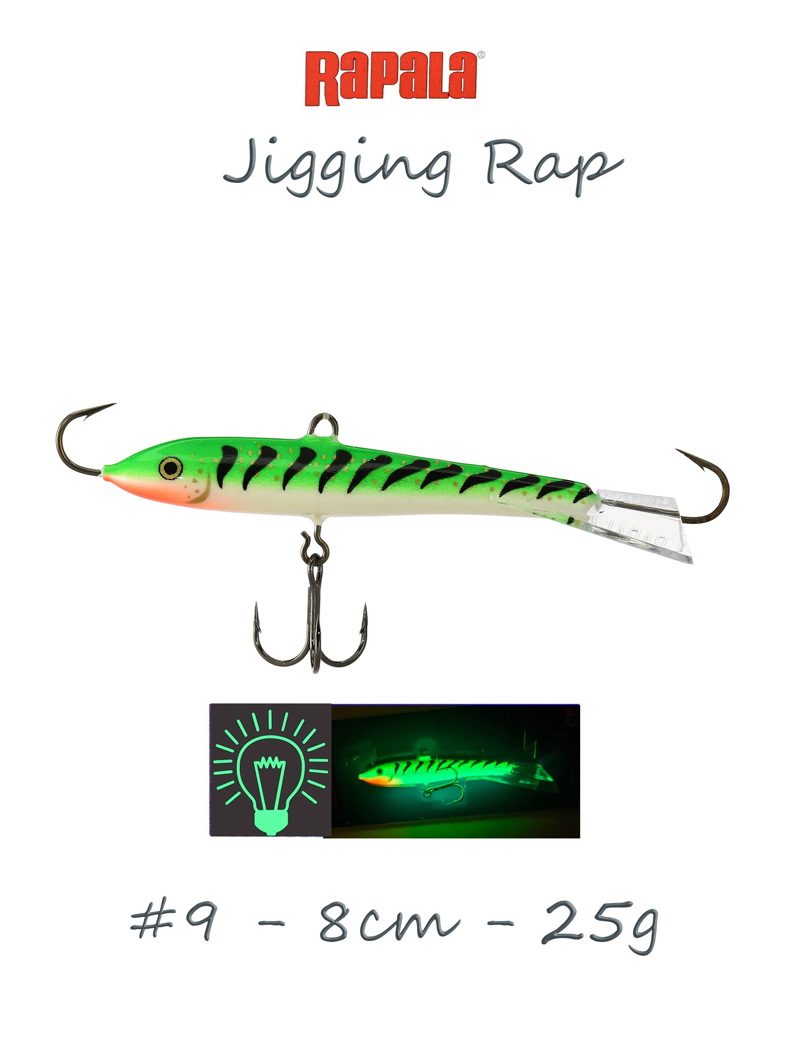 Jigging Rap W09 GGT (Glow) - фото