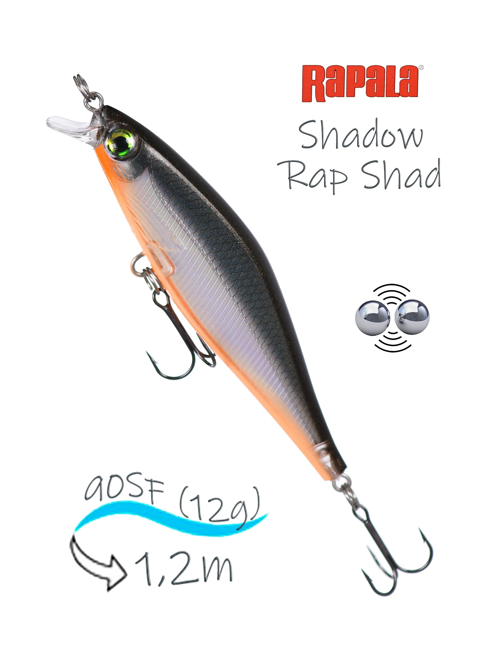 SDRS09 HLW Shadow Rap Shad - фото
