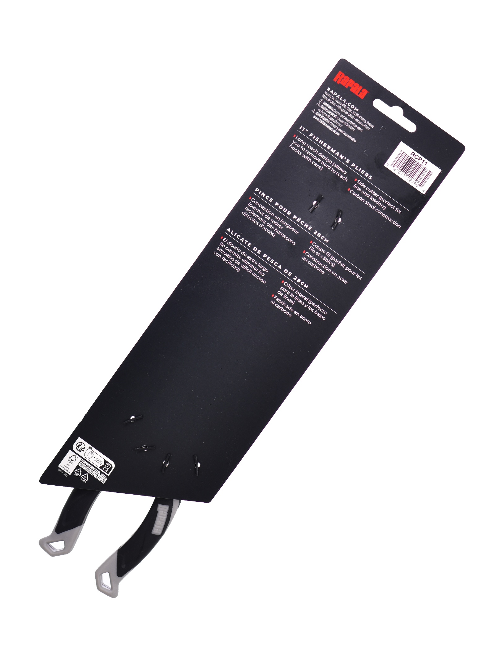 Rapala RCP11 Плоскогубцы удлиненные - фото4