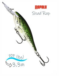 SR07 BB Shad Rap - фото