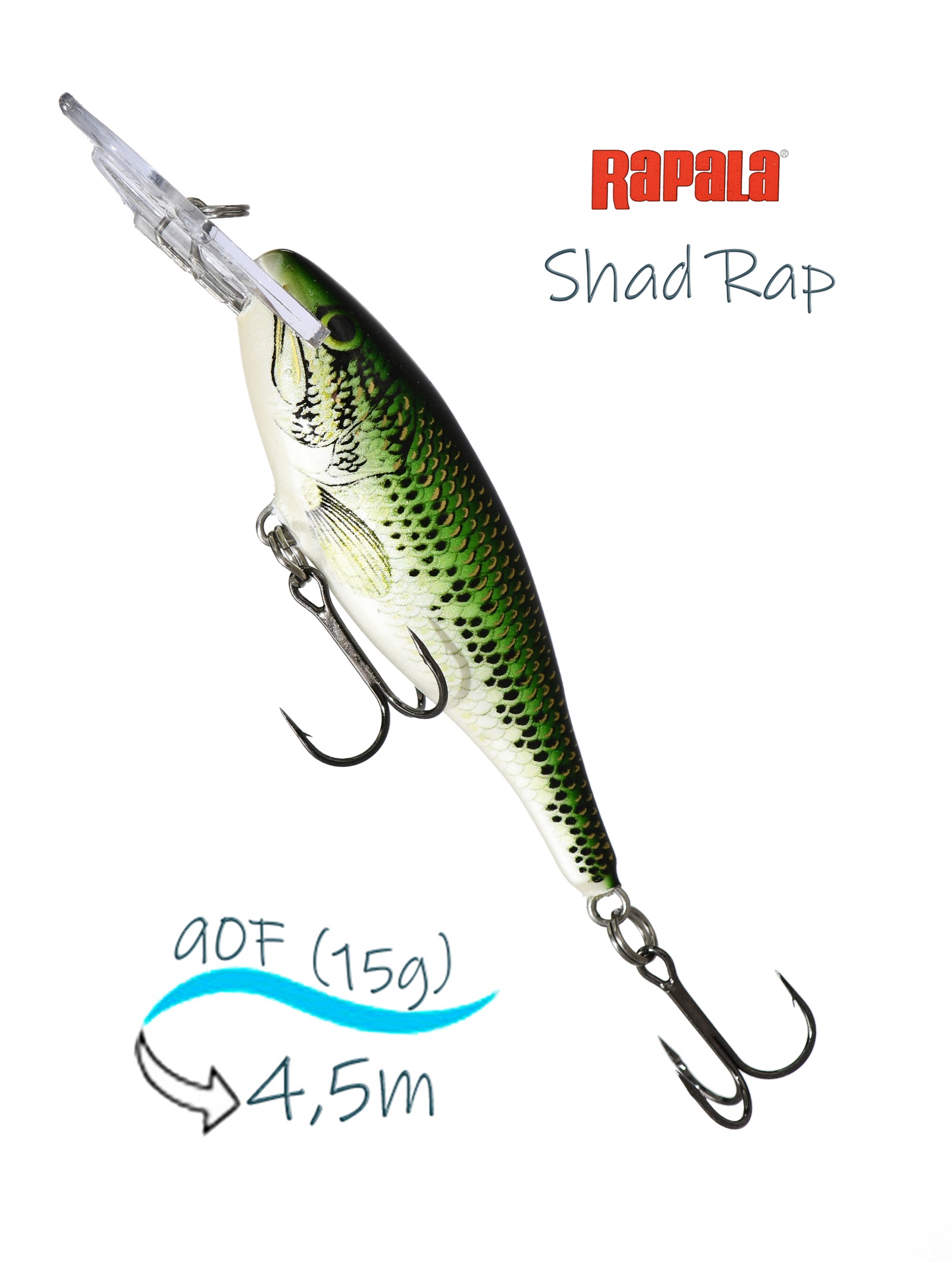 SR09 BB Shad Rap . - фото