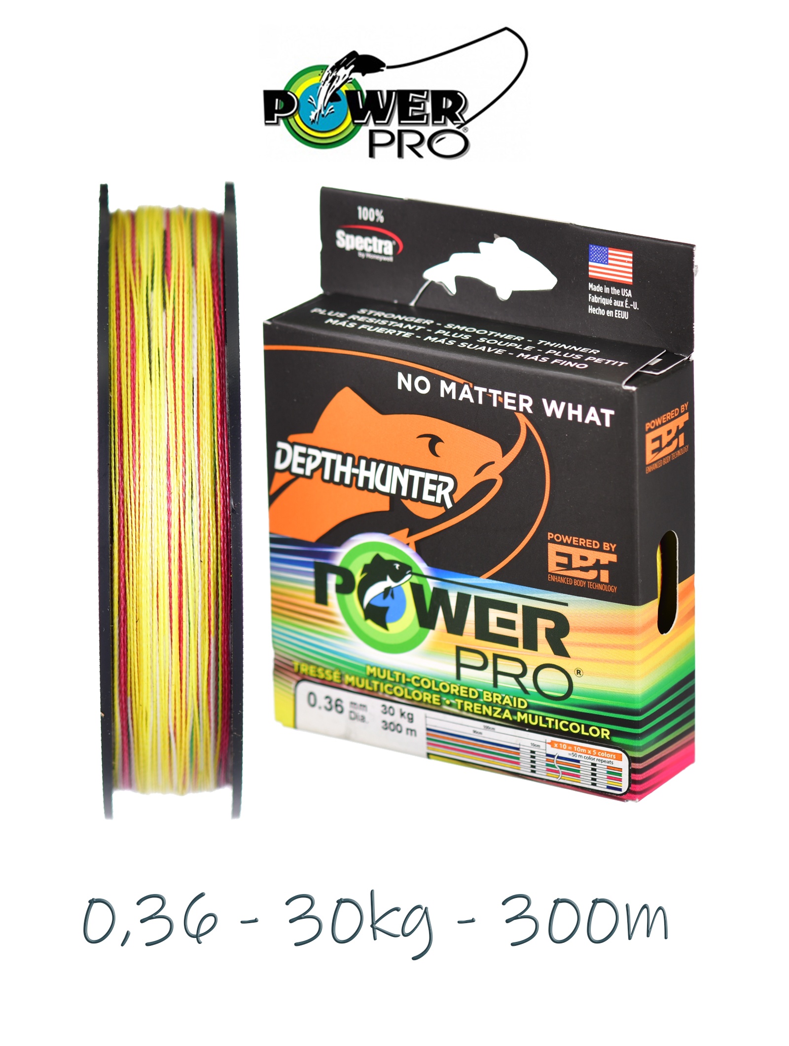 Power Pro Multicolor 0,36-300m - фото