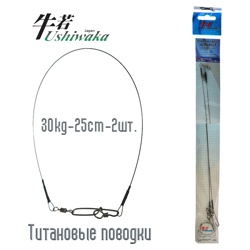 Ushiwaka UTSJ-212530 №2 Titanium Single Jerk 30 kg, 25cm. - фото