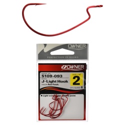 5109R-02 J-Light Worm Hook - фото