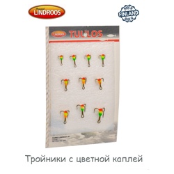 Lindroos Тройник с цветной каплей (10шт.) - фото