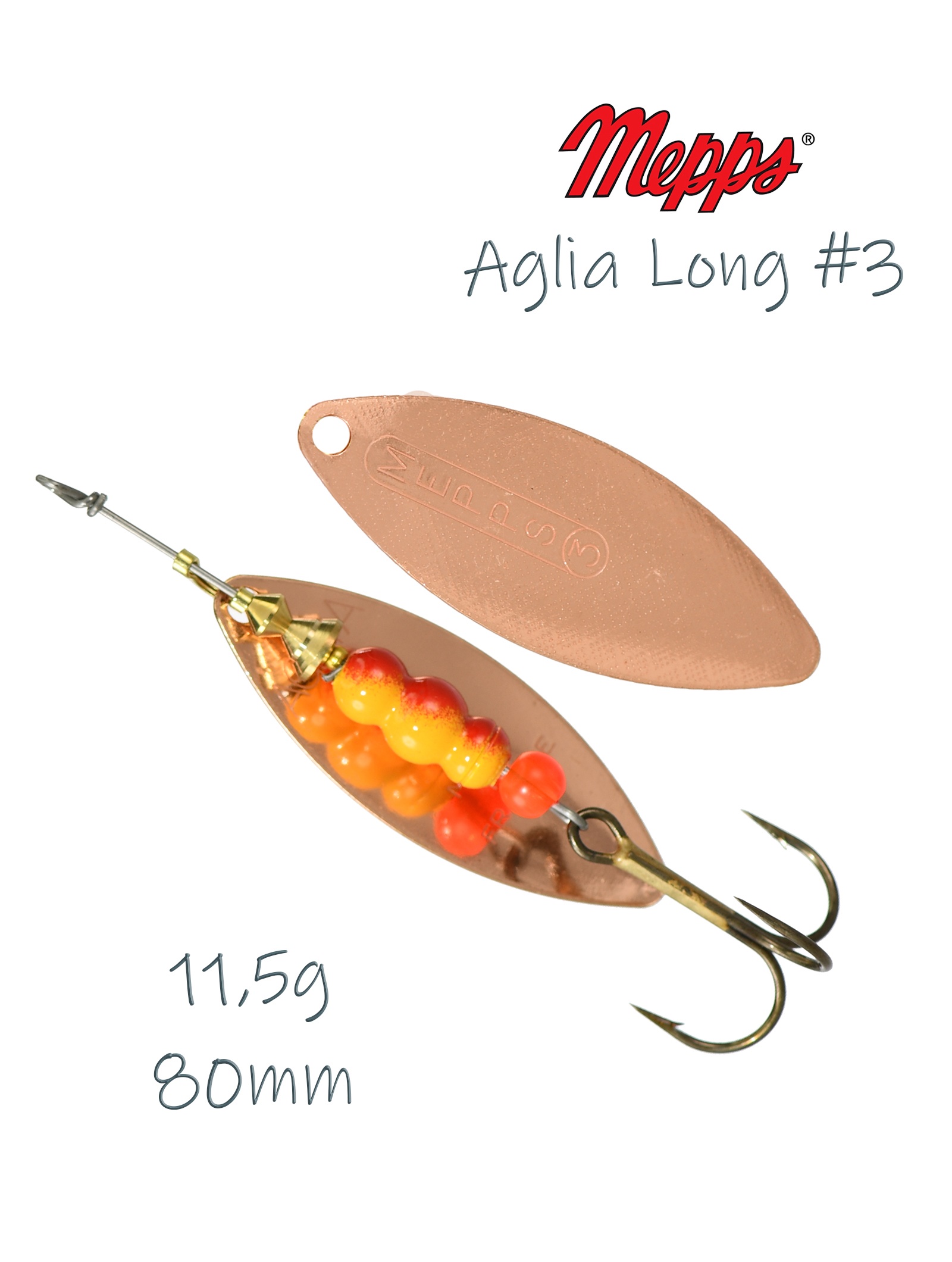 Blister Aglia Long 3 Copper