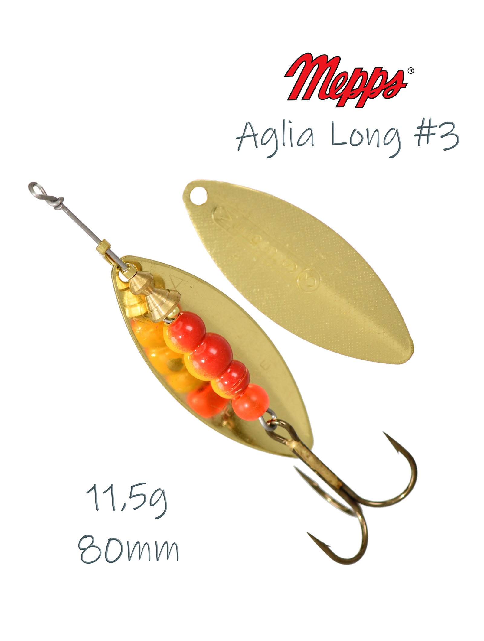 Aglia Long 3 Gold