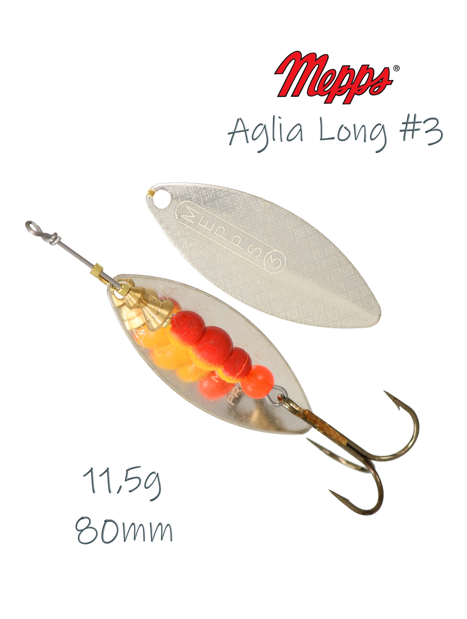 Blister Aglia Long 3 Silver