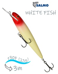 QWF004 WHITE FISH 13DR-Red Head - фото
