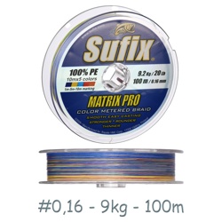 Sufix Matrix Pro Multi Color 0,16*100 - фото