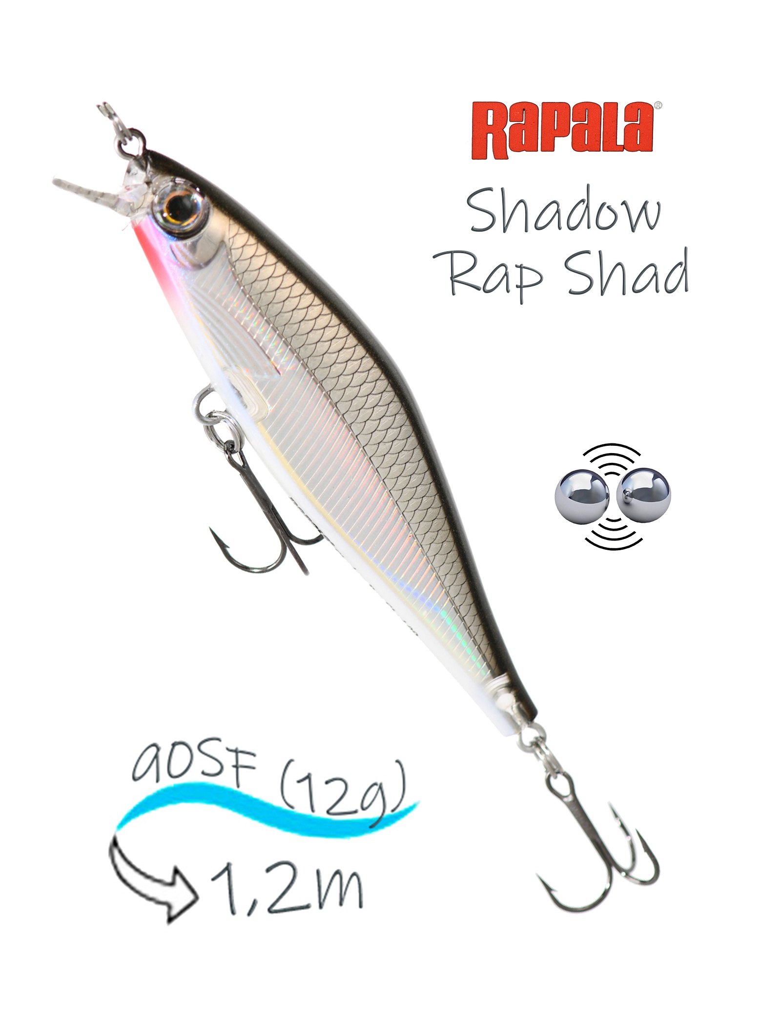 SDRS09 S Shadow Rap Shad - фото